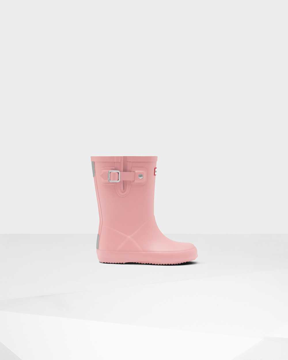 Hunter Original First Flat Sole Kids Rain Boots NZ-88173A Pink